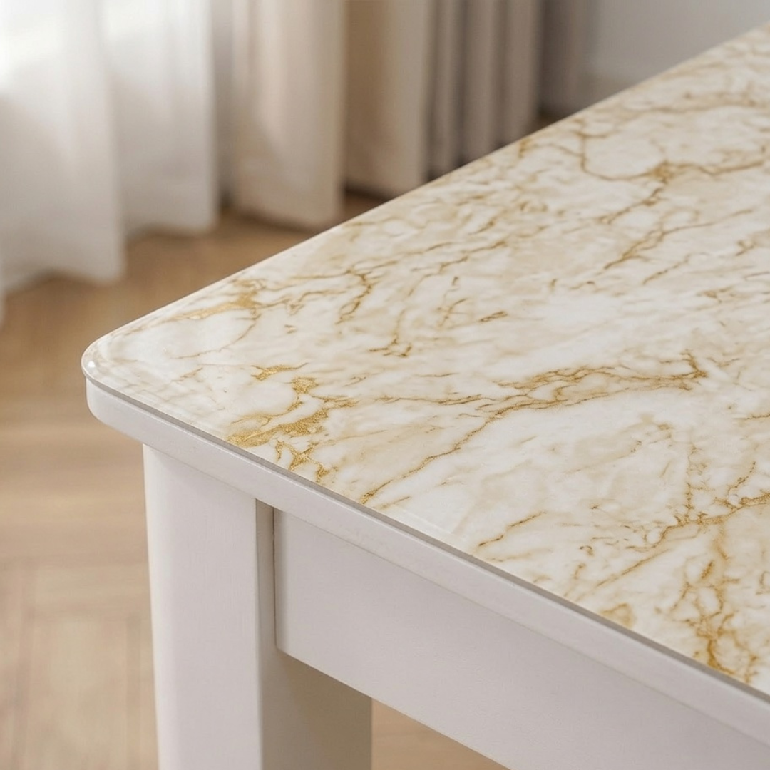 Pellicola Effetto Marmo Gold in PVC - 2mm