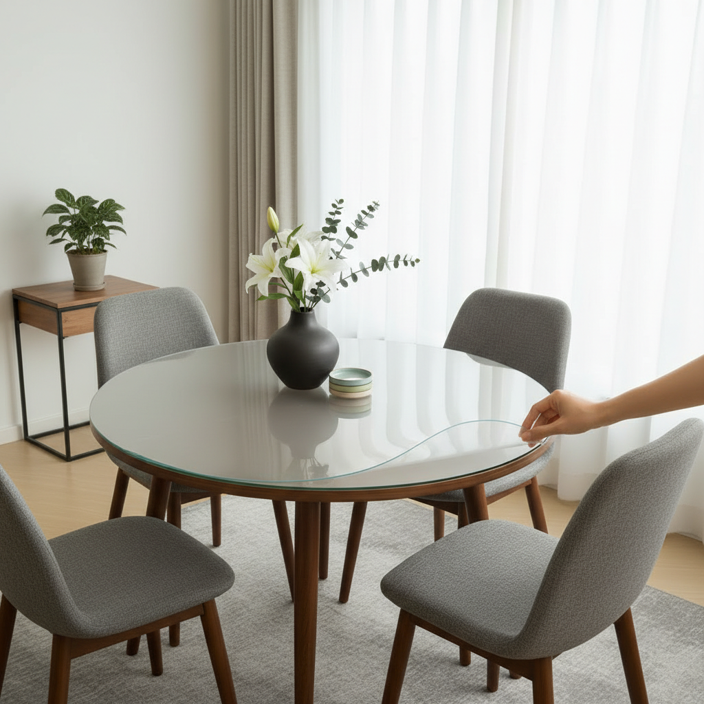 Pellicola Rotonda Opaca in PVC - 2mm