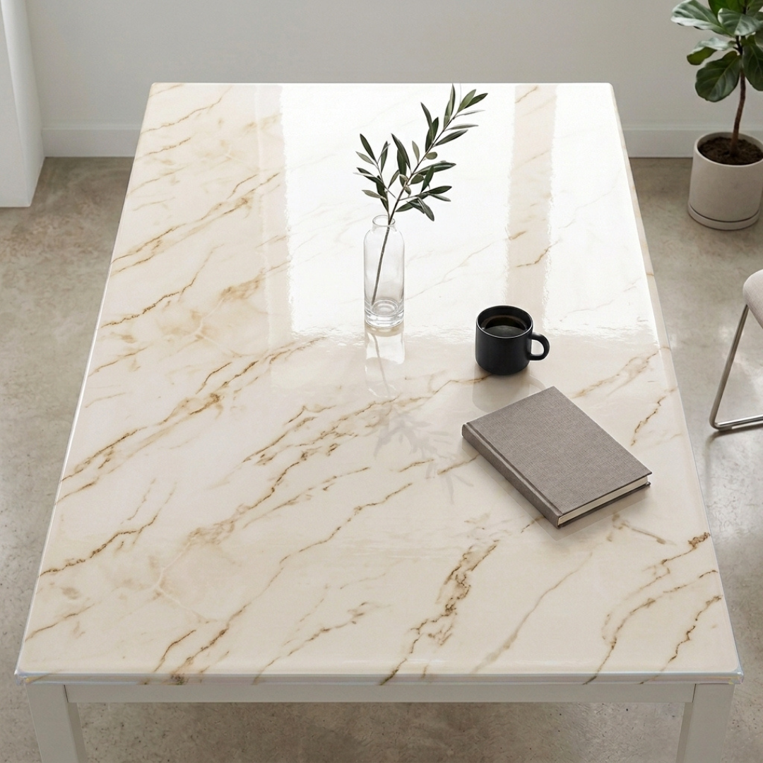 Pellicola Effetto Marmo Gold in PVC - 2mm
