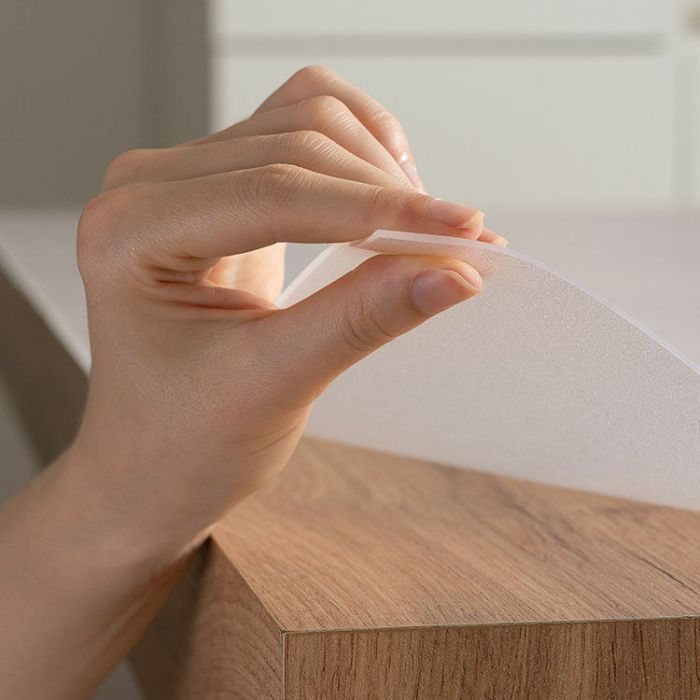 Pellicola opaca in PVC - 2mm (Per tavoli in vetro)